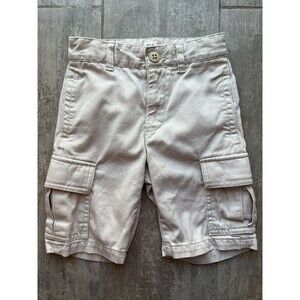 Gap Kids Toddler Boy Cargo Shorts Khaki Tan Cotton Everyday Casual Dressy 5 Slim